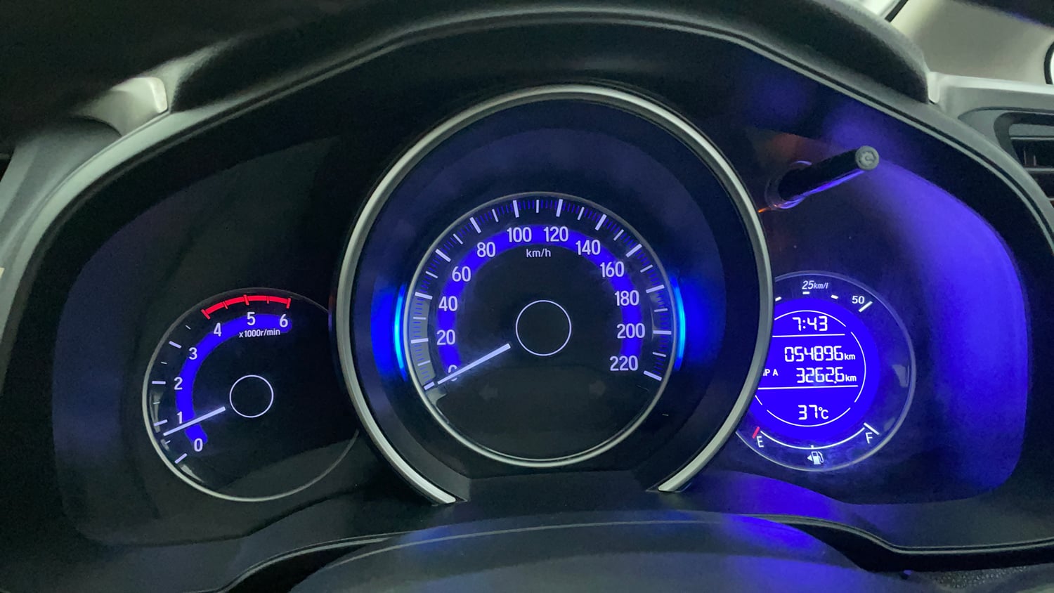 Used 2021 Honda WR-V SV MT Diesel Diesel Manual interior CLUSTERMETER VIEW