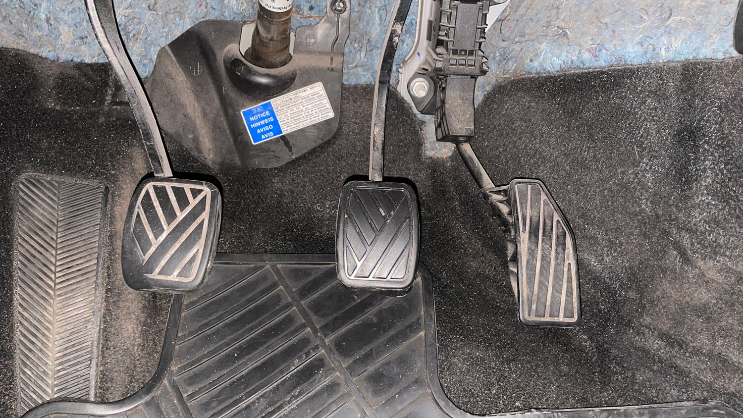 Used 2017 Maruti Suzuki Baleno Delta 1.2 Petrol Manual interior PEDALS VIEW