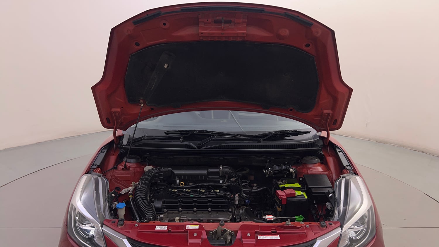 Used 2020 Maruti Suzuki Baleno Zeta Automatic Petrol Automatic engine ENGINE & BONNET OPEN FRONT VIEW