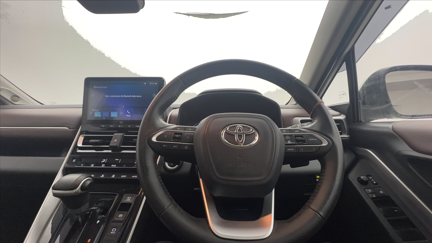 Used 2024 Toyota Innova Hycross ZX Hybrid 7 STR Hybrid Automatic interior STEERING VIEW