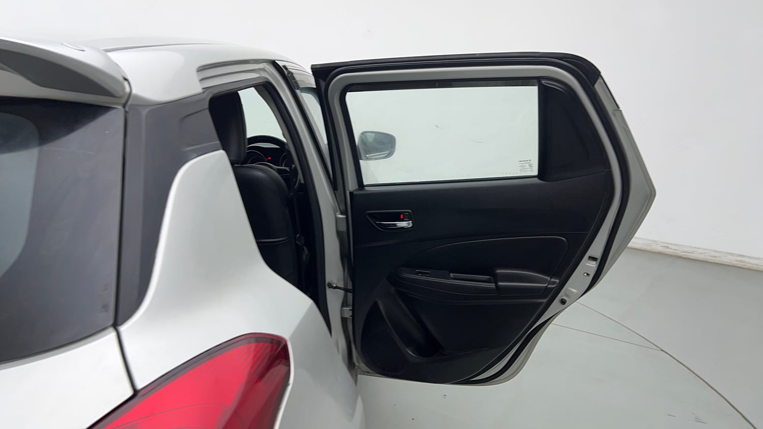 Used 2023 Maruti Suzuki Swift VXi Petrol Manual interior RIGHT REAR DOOR OPEN VIEW