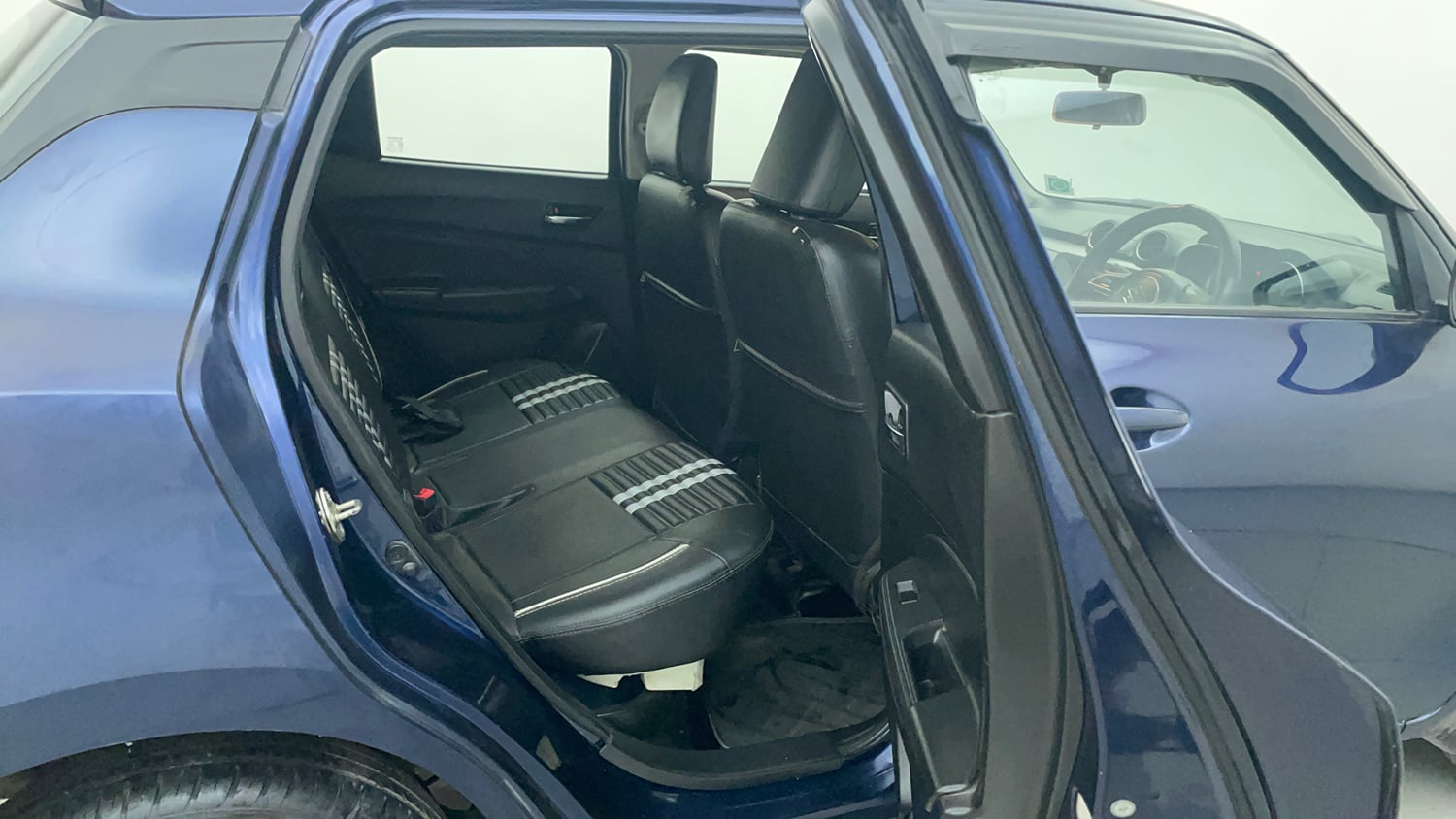 Used 2022 Maruti Suzuki Swift VXi Petrol Manual interior RIGHT SIDE REAR DOOR CABIN VIEW