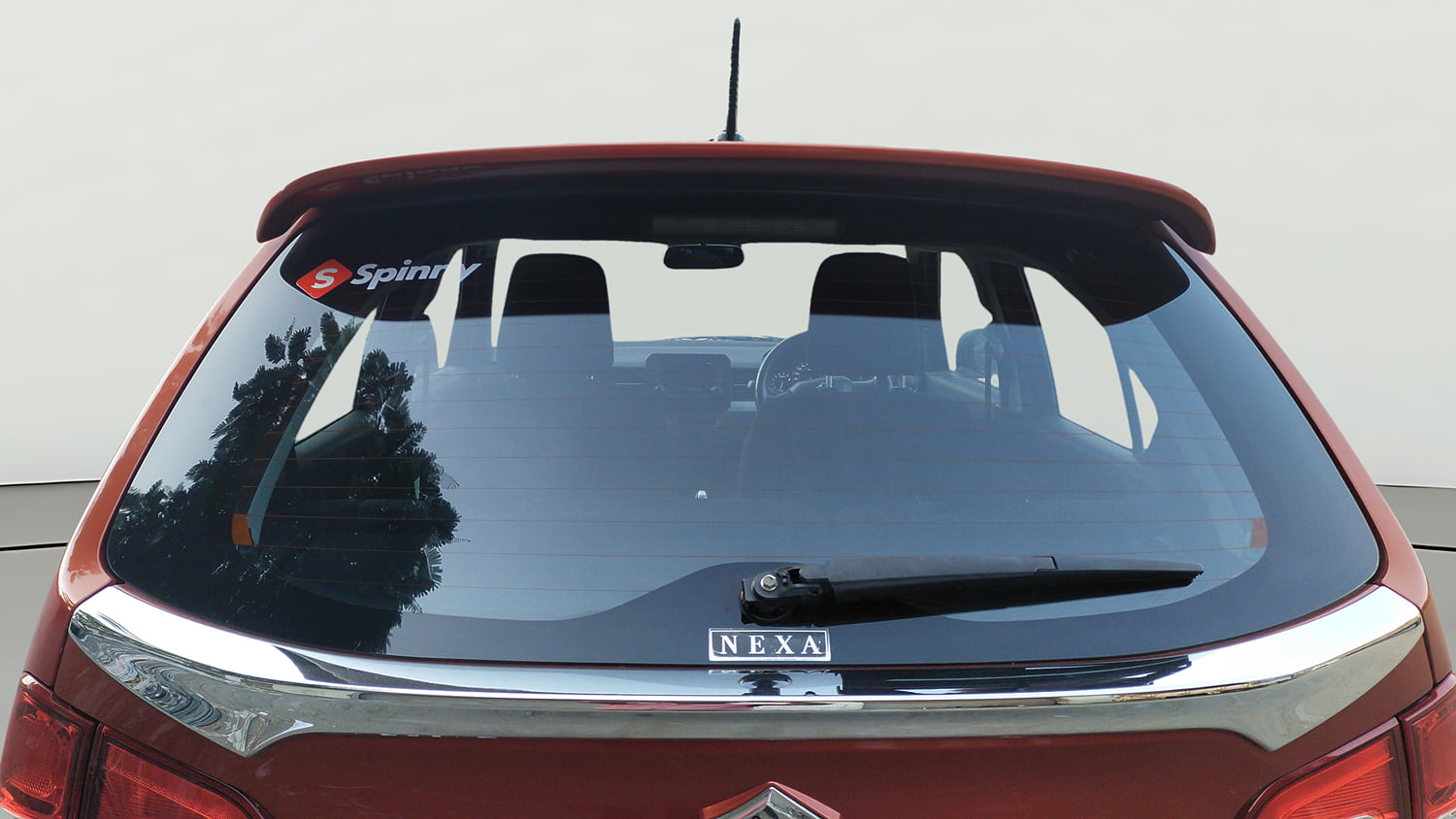 Used 2017 Maruti Suzuki Ignis Zeta 1.2 AMT Petrol Automatic exterior BACK WINDSHIELD VIEW