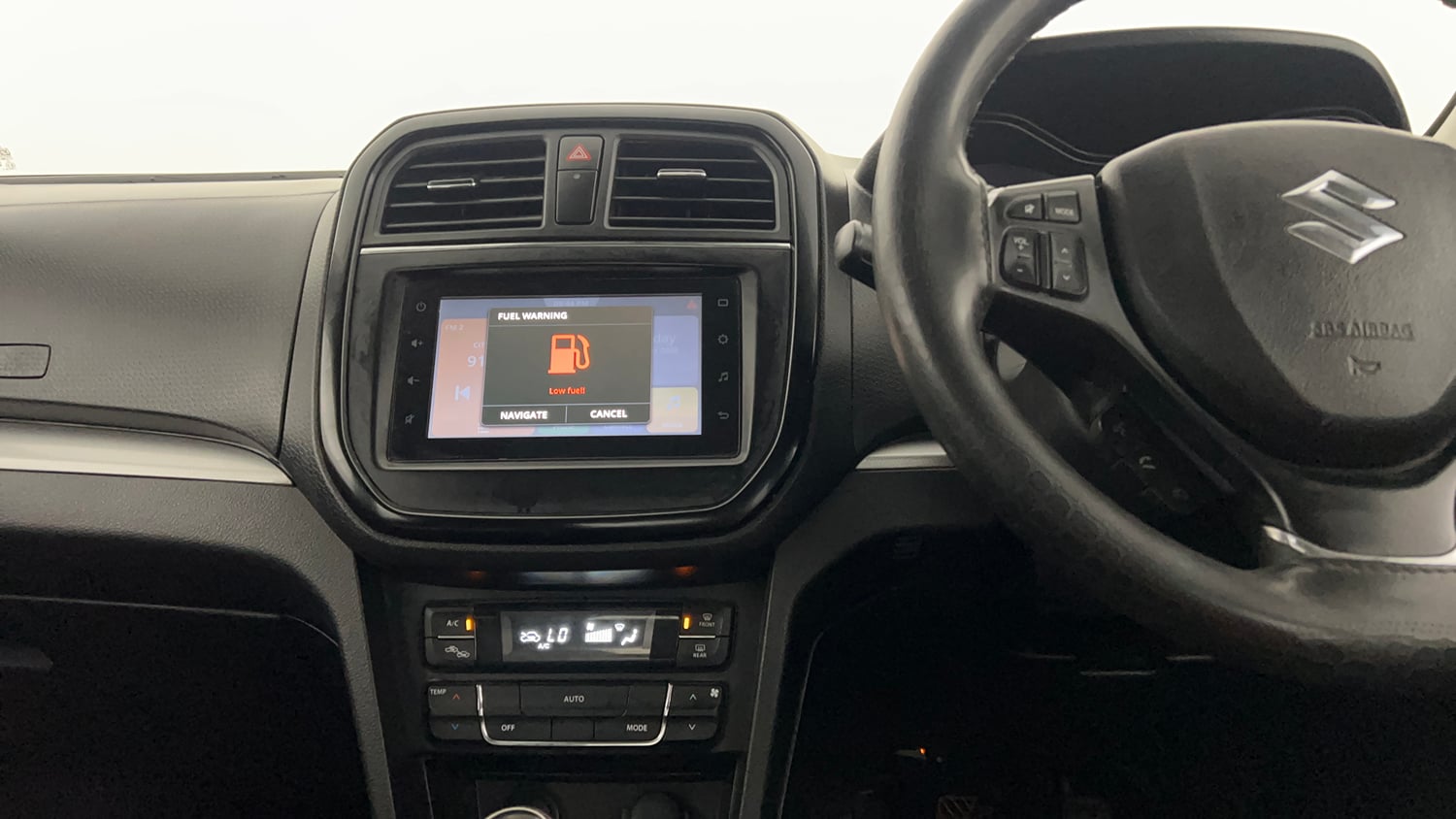 Used 2022 maruti-suzuki Vitara Brezza ZXi Petrol Manual interior MUSIC SYSTEM & AC CONTROL VIEW