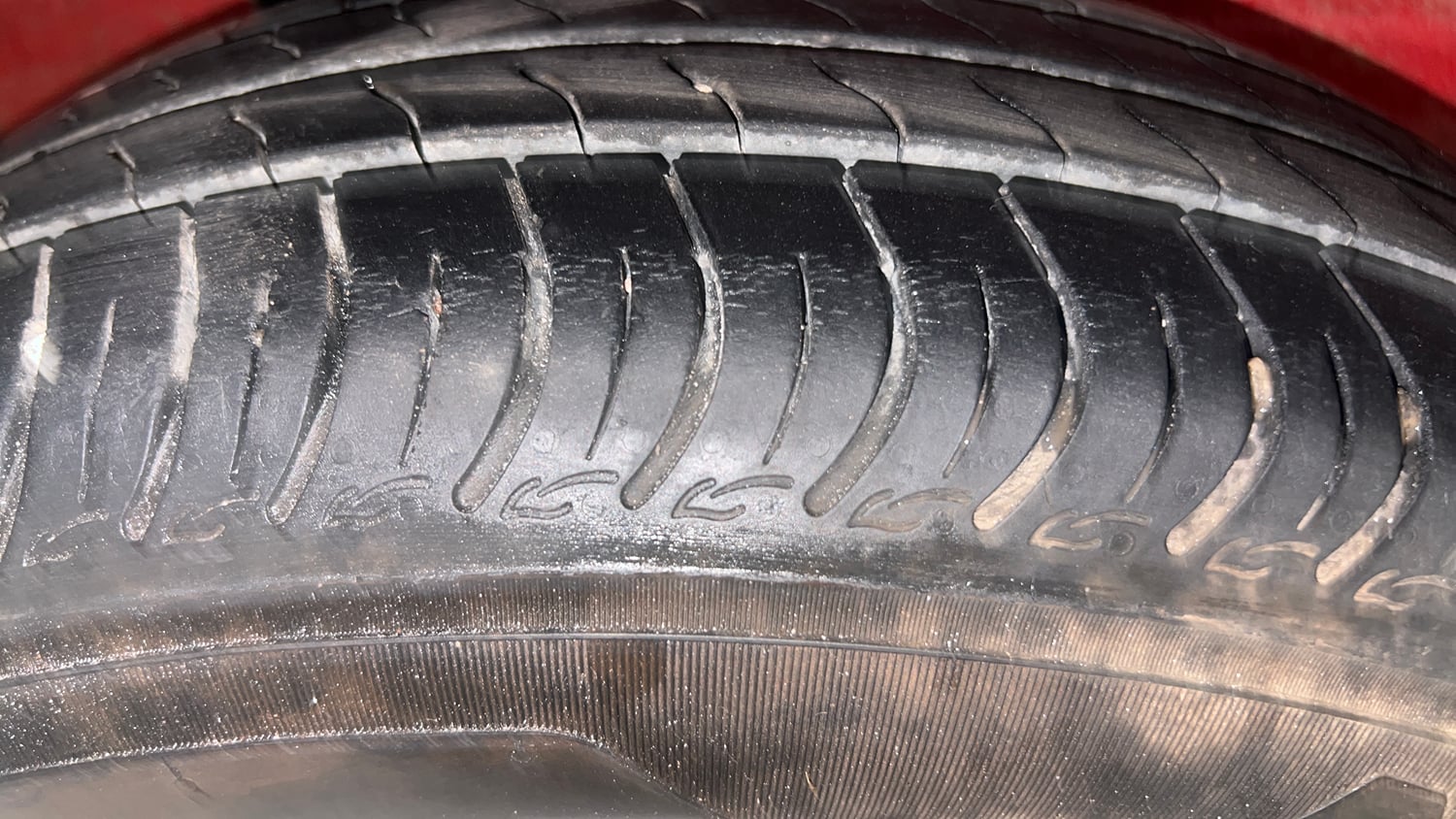 Used 2021 Maruti Suzuki S-Presso VXi Plus Petrol Manual tyres RIGHT REAR TYRE TREAD VIEW