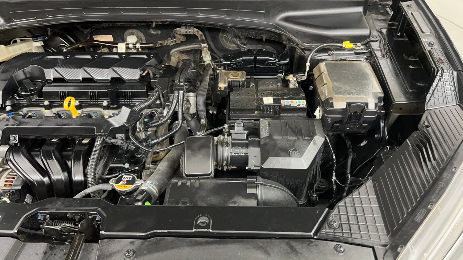 Used 2022 Hyundai Creta EX 1.5 Petrol Petrol Manual engine ENGINE LEFT SIDE VIEW