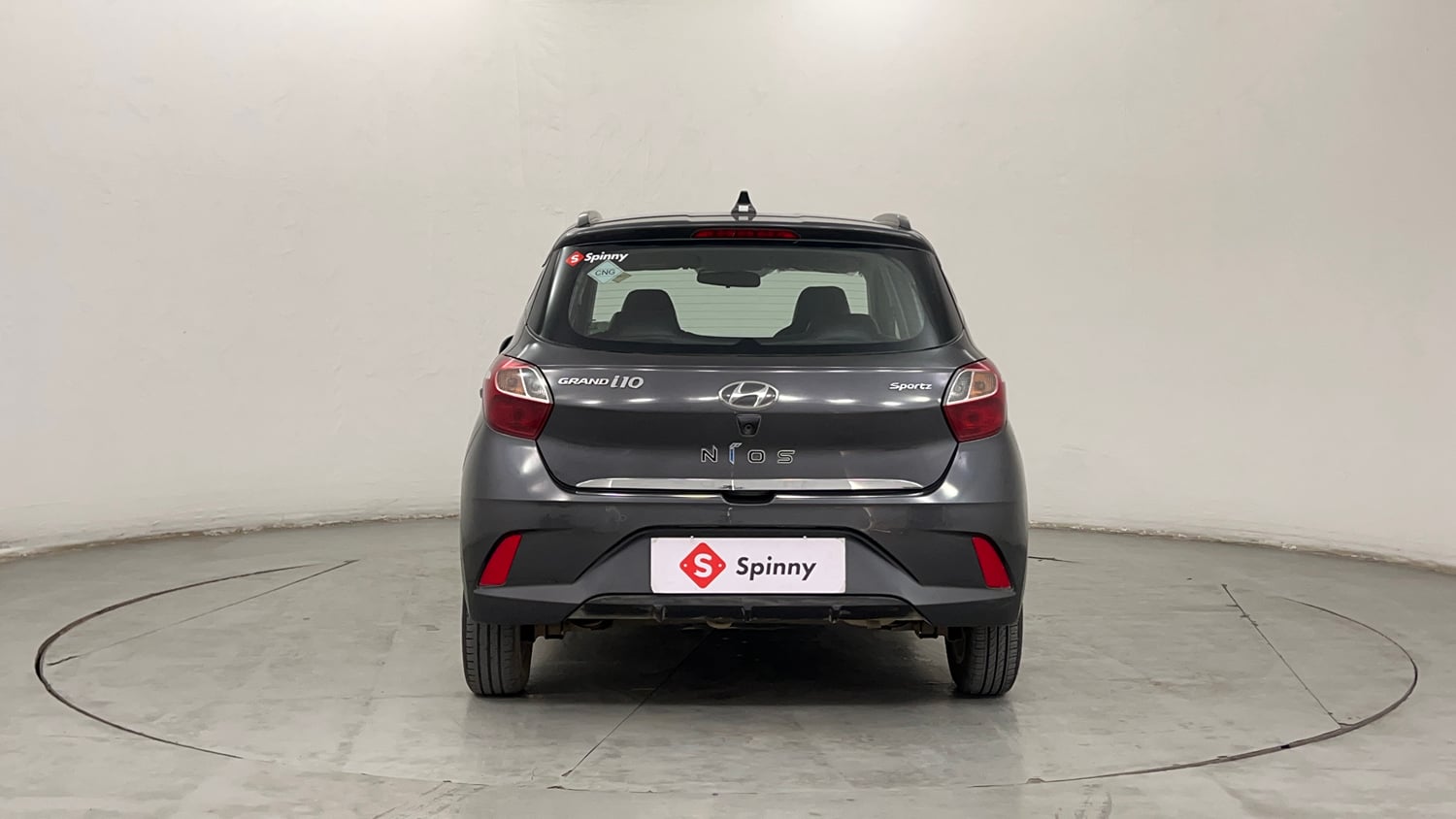 Used 2020 Hyundai Grand i10 Nios Sportz 1.2 Kappa VTVT CNG Cng Manual exterior BACK VIEW