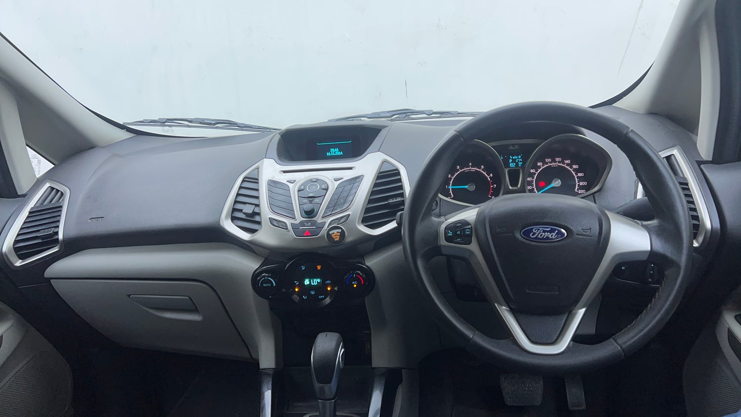 Used 2016 Ford EcoSport Titanium 1.5L Ti-VCT AT Petrol Automatic interior DASHBOARD VIEW