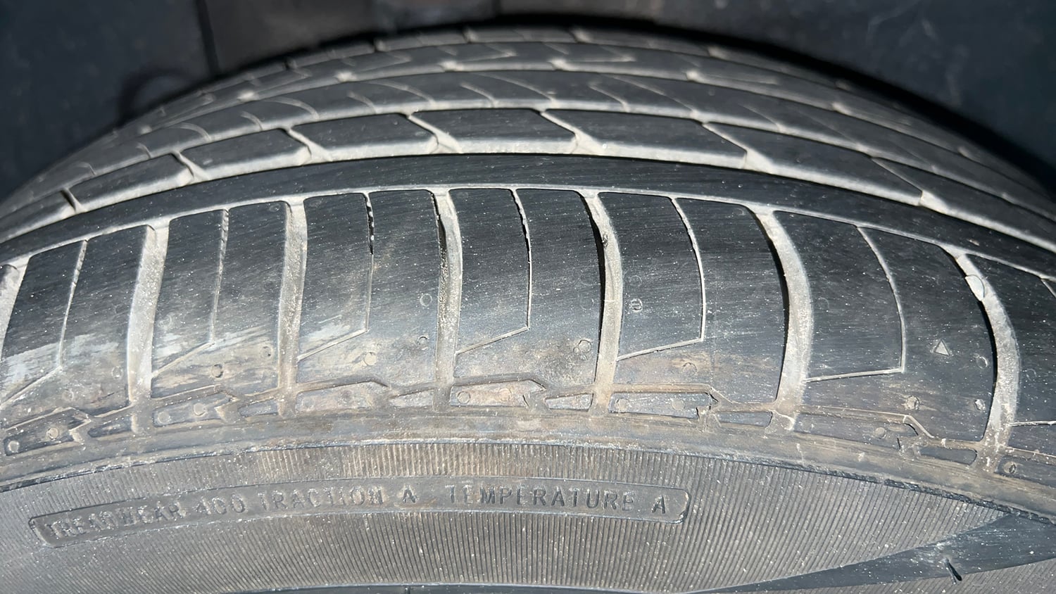 Used 2024 Kia Seltos GTX Plus 1.5 Turbo Petrol DCT Petrol Automatic tyres RIGHT REAR TYRE TREAD VIEW