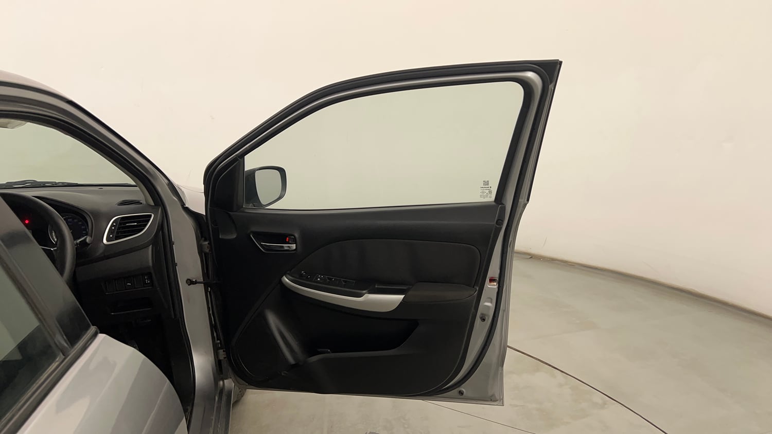 Used 2017 Maruti Suzuki Baleno Delta 1.2 AT Petrol Automatic interior RIGHT FRONT DOOR OPEN VIEW
