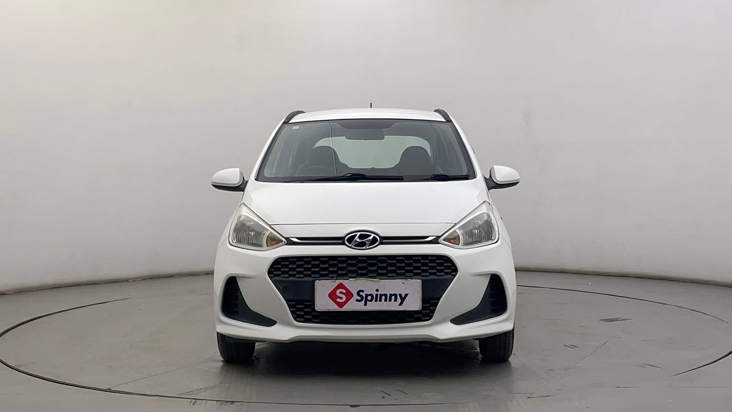 Used 2019 Hyundai Grand i10 Magna 1.2 Kappa VTVT Petrol Manual exterior FRONT VIEW