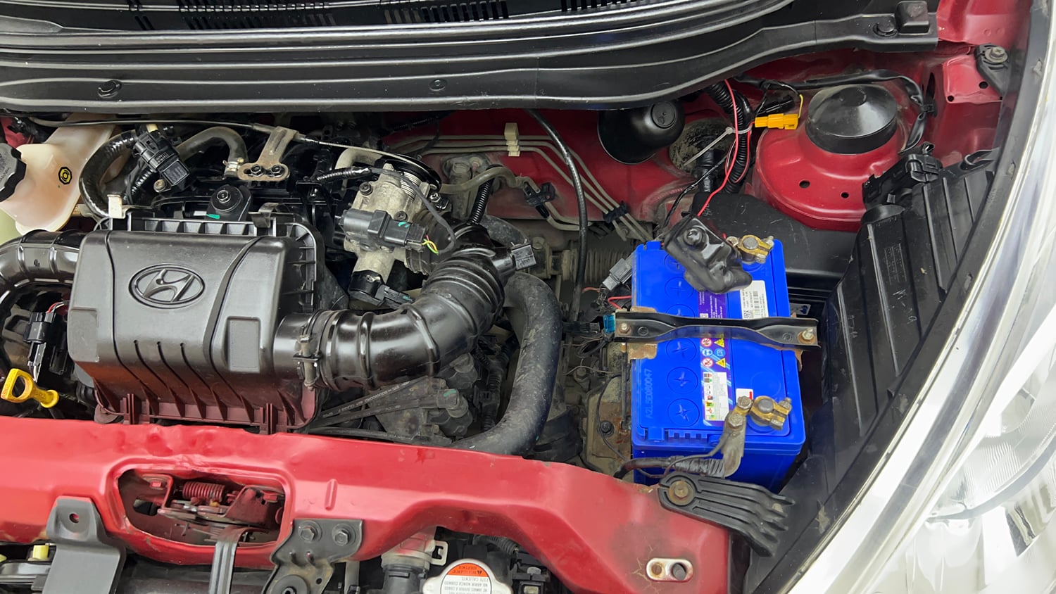 Used 2016 Hyundai Eon D-Lite + Petrol Manual engine ENGINE LEFT SIDE VIEW