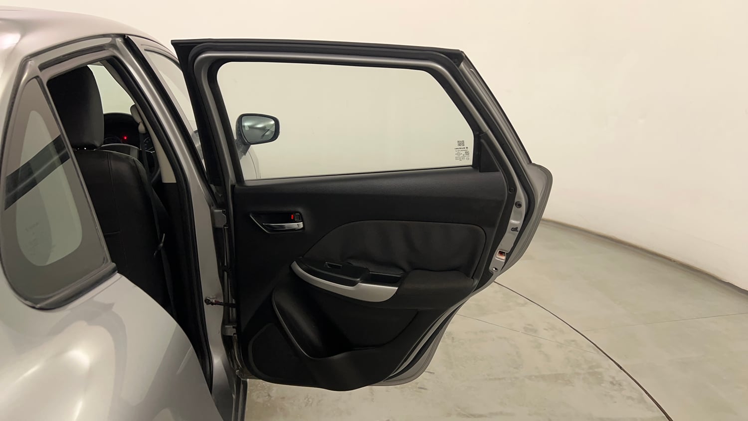 Used 2017 Maruti Suzuki Baleno Delta 1.2 AT Petrol Automatic interior RIGHT REAR DOOR OPEN VIEW