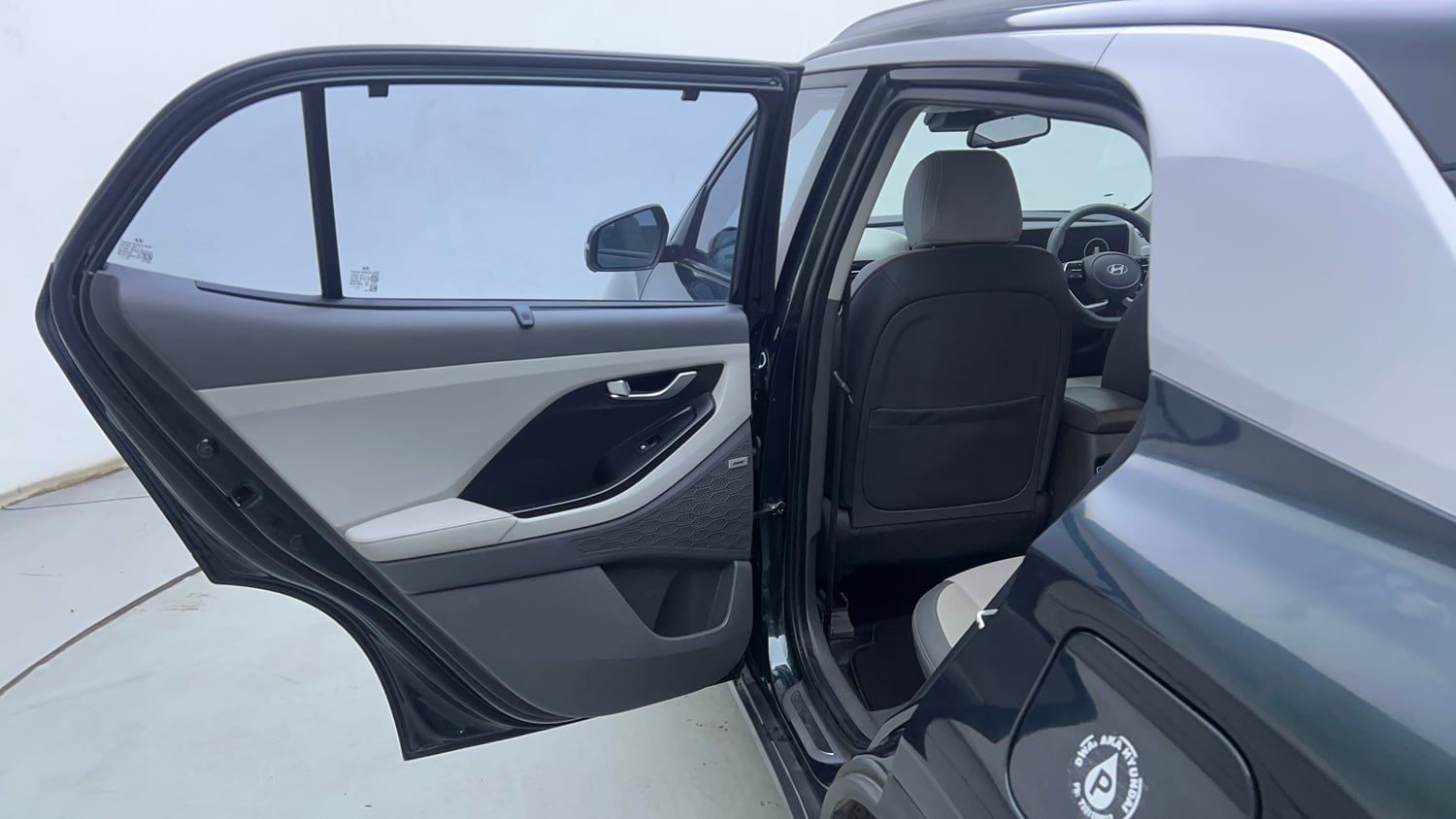 Used 2024 Hyundai Creta 1.5 Turbo Petrol DCT SX(O) Petrol Automatic interior LEFT REAR DOOR OPEN VIEW