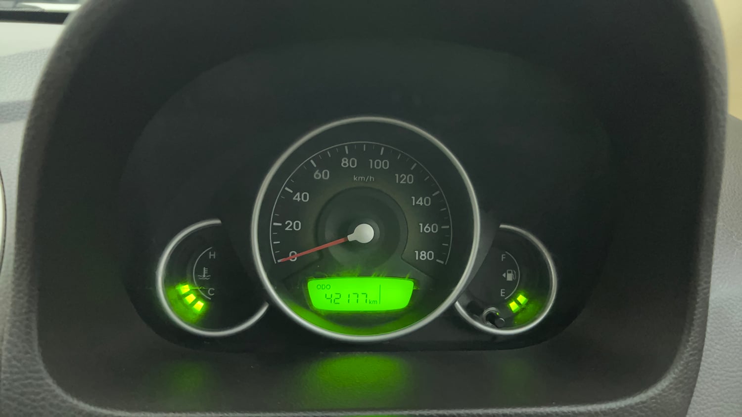 Used 2017 Hyundai Eon Magna + Petrol Manual interior CLUSTERMETER VIEW