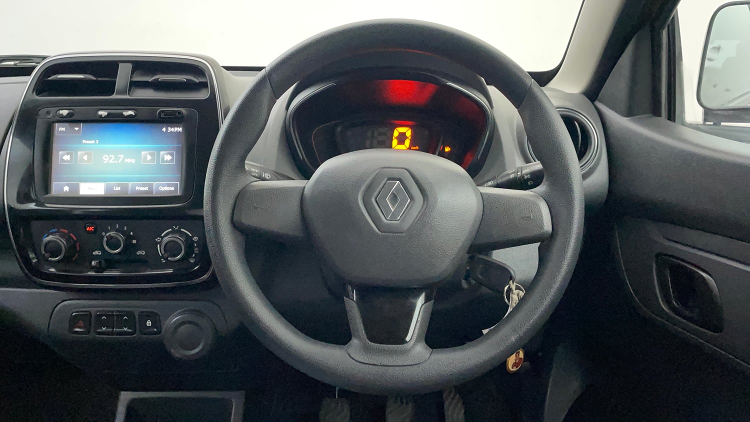 Used 2015 Renault Kwid RXT Petrol Manual interior STEERING VIEW
