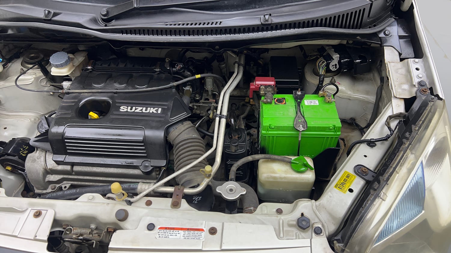 Used 2013 Maruti Suzuki Wagon R LXI Petrol Manual engine ENGINE LEFT SIDE VIEW