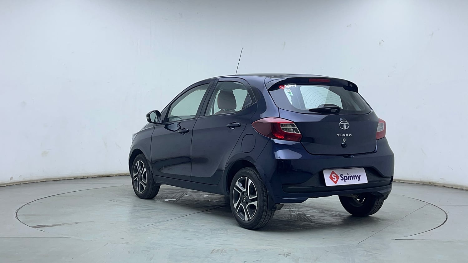 Used 2021 Tata Tiago XZ Plus Petrol Manual exterior LEFT REAR CORNER VIEW