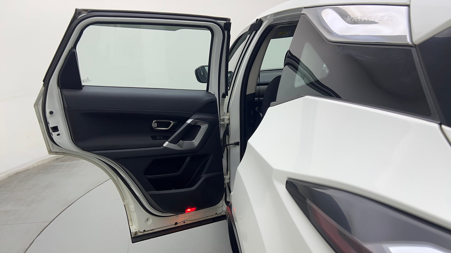 Used 2022 Tata Harrier XT Diesel Manual interior LEFT REAR DOOR OPEN VIEW