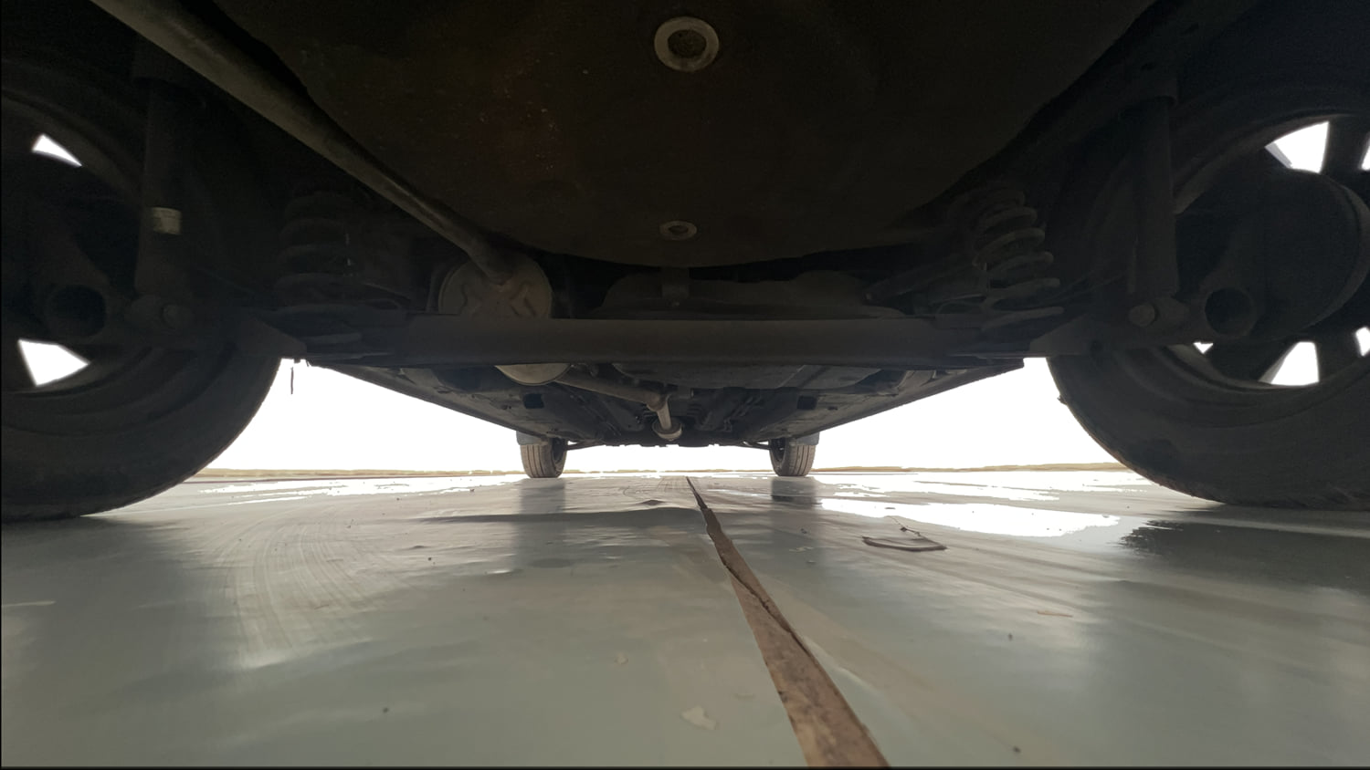 Used 2021 Renault Kwid CLIMBER 1.0 Opt Petrol Manual extra REAR UNDERBODY VIEW (TAKEN FROM REAR)