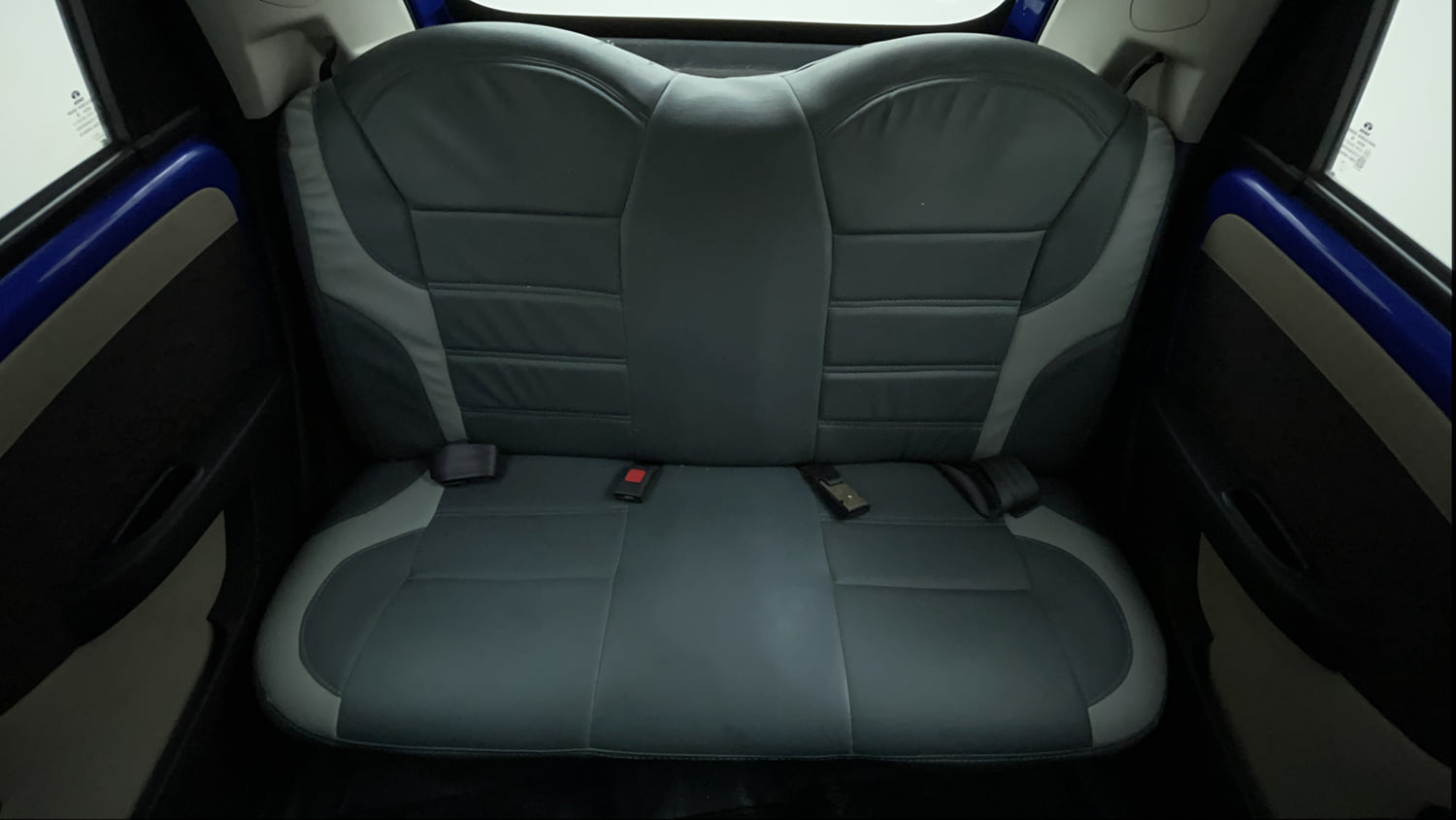Used 2016 Tata Nano Twist XTA Petrol Automatic interior REAR SEAT CONDITION VIEW