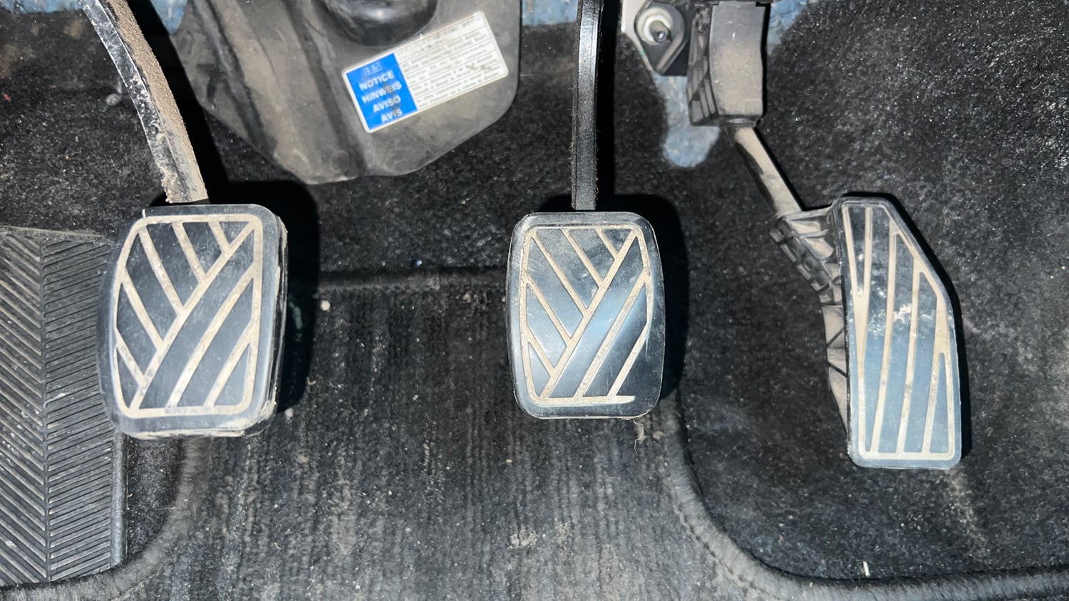 Used 2020 Toyota Glanza G Petrol Manual interior PEDALS VIEW