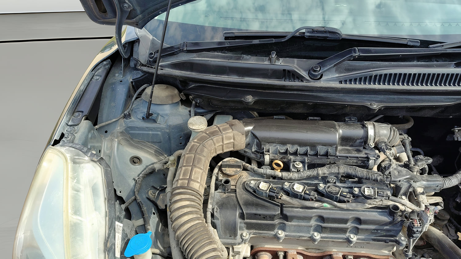 Used 2018 Maruti Suzuki Baleno Delta 1.2 Petrol Manual engine ENGINE RIGHT SIDE VIEW