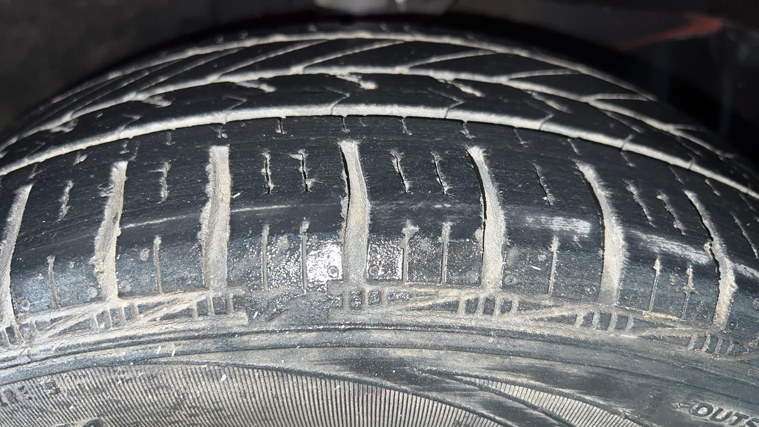Used 2016 Honda Brio S MT Petrol Manual tyres RIGHT FRONT TYRE TREAD VIEW