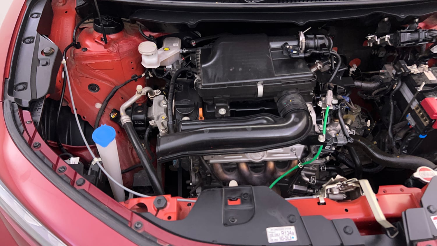 Used 2024 Maruti Suzuki Fronx Delta Plus 1.2L MT Petrol Manual engine ENGINE RIGHT SIDE VIEW
