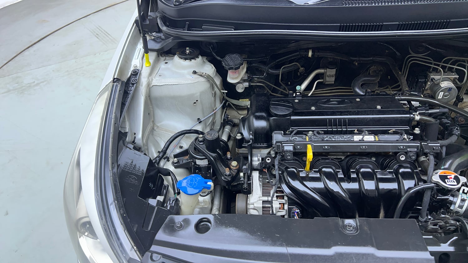 Used 2016 Hyundai Verna 1.6 VTVT SX Petrol Manual engine ENGINE RIGHT SIDE VIEW