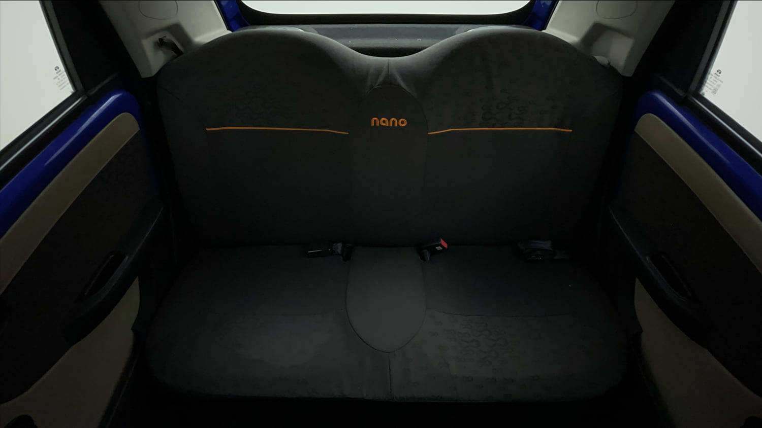 Used 2017 Tata Nano Twist XTA Petrol Automatic interior REAR SEAT CONDITION VIEW