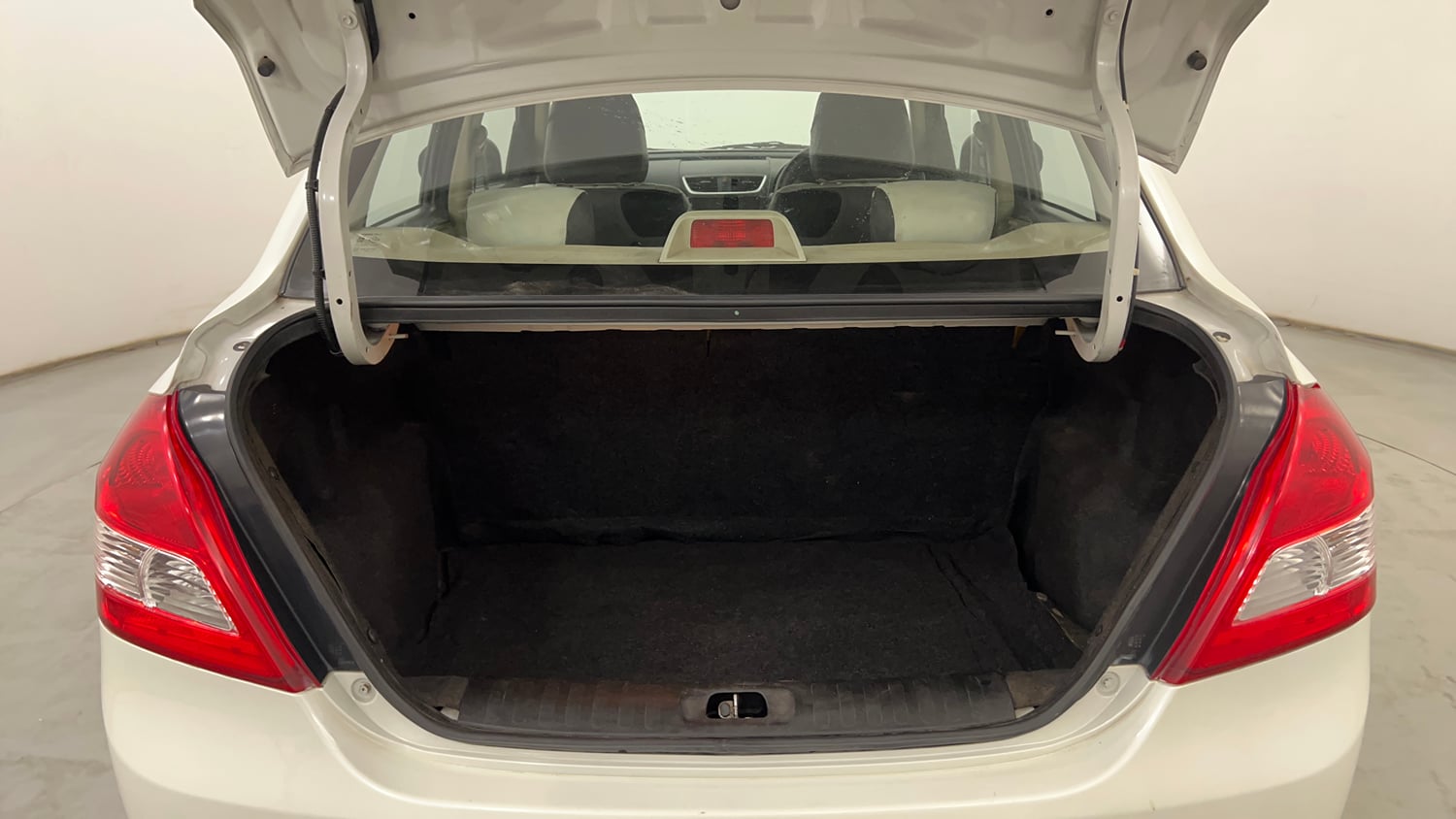 Used 2012 Maruti Suzuki Swift Dzire VXI Petrol Manual interior DICKY INSIDE VIEW