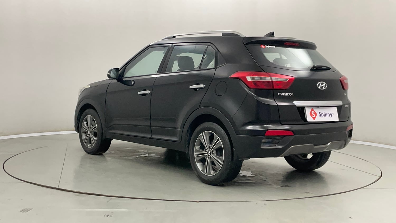 Used 2016 Hyundai Creta 1.6 SX Plus AT Petrol Petrol Automatic exterior LEFT REAR CORNER VIEW