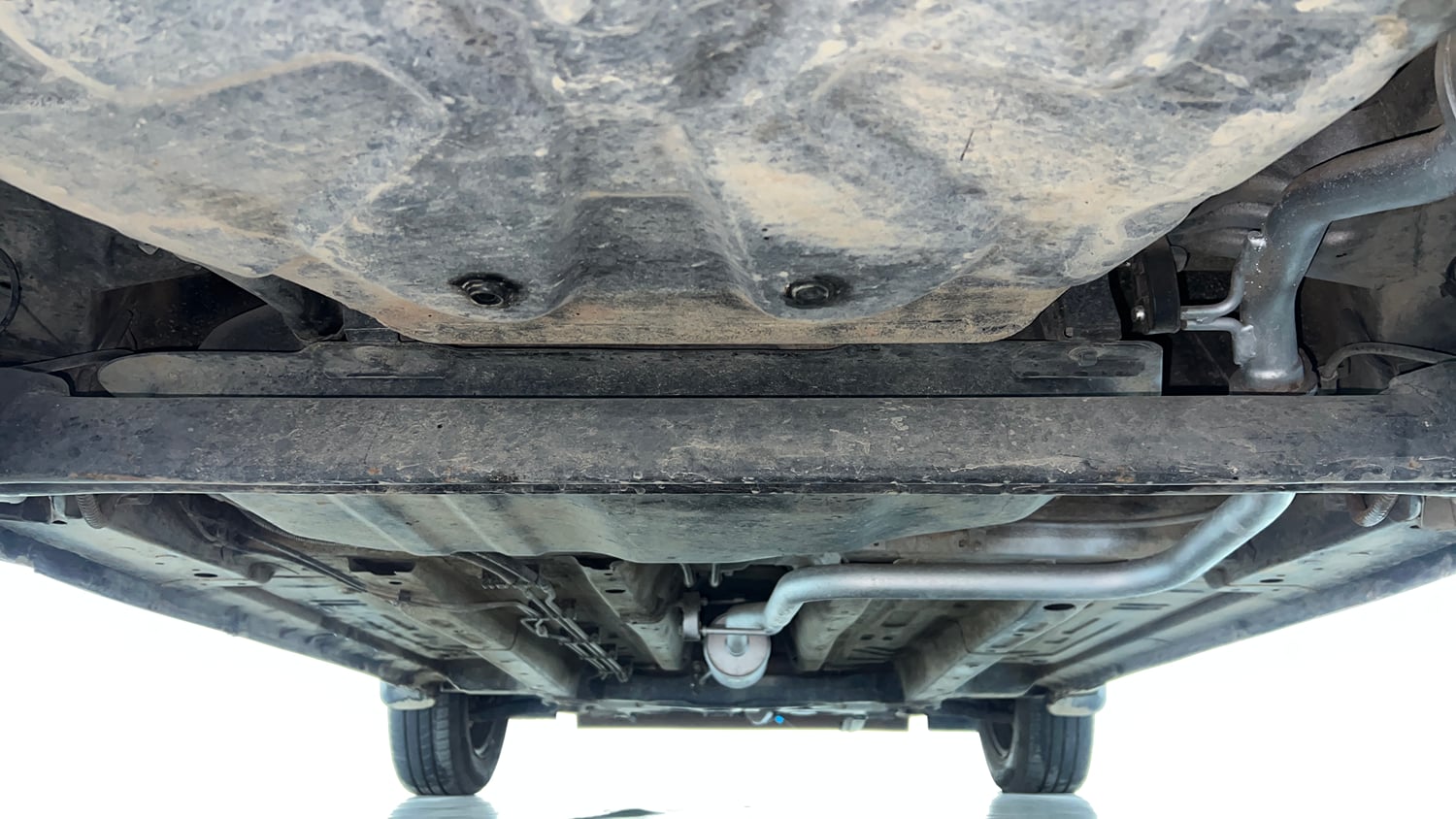 Used 2023 Tata Punch Pure MT Petrol Manual extra REAR UNDERBODY VIEW (TAKEN FROM REAR)