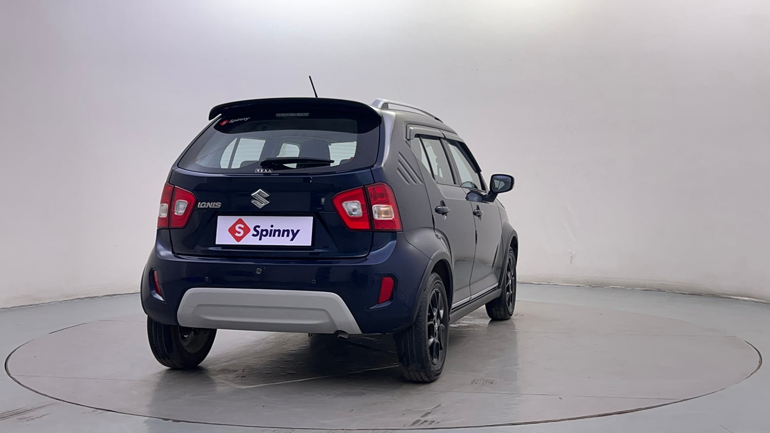 Used 2024 Maruti Suzuki Ignis Zeta 1.2 AMT Petrol Automatic exterior RIGHT REAR CORNER VIEW