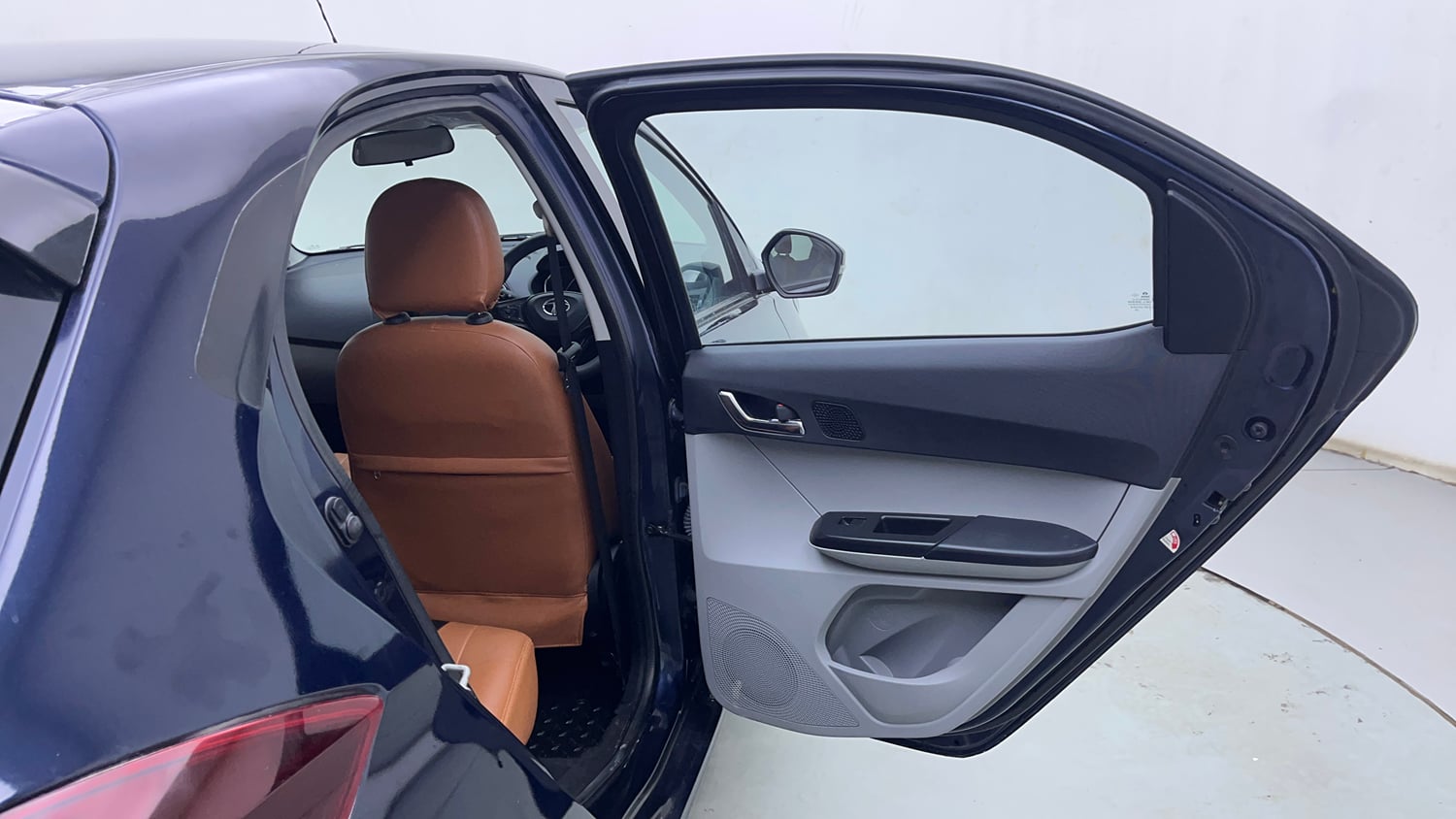 Used 2021 Tata Tiago XZ Plus Petrol Manual interior RIGHT REAR DOOR OPEN VIEW