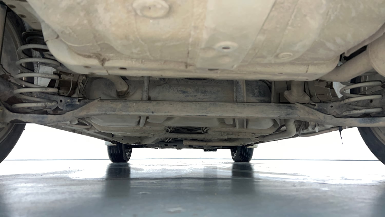 Used 2018 Honda City ZX Diesel Diesel Manual extra REAR UNDERBODY VIEW (TAKEN FROM REAR)