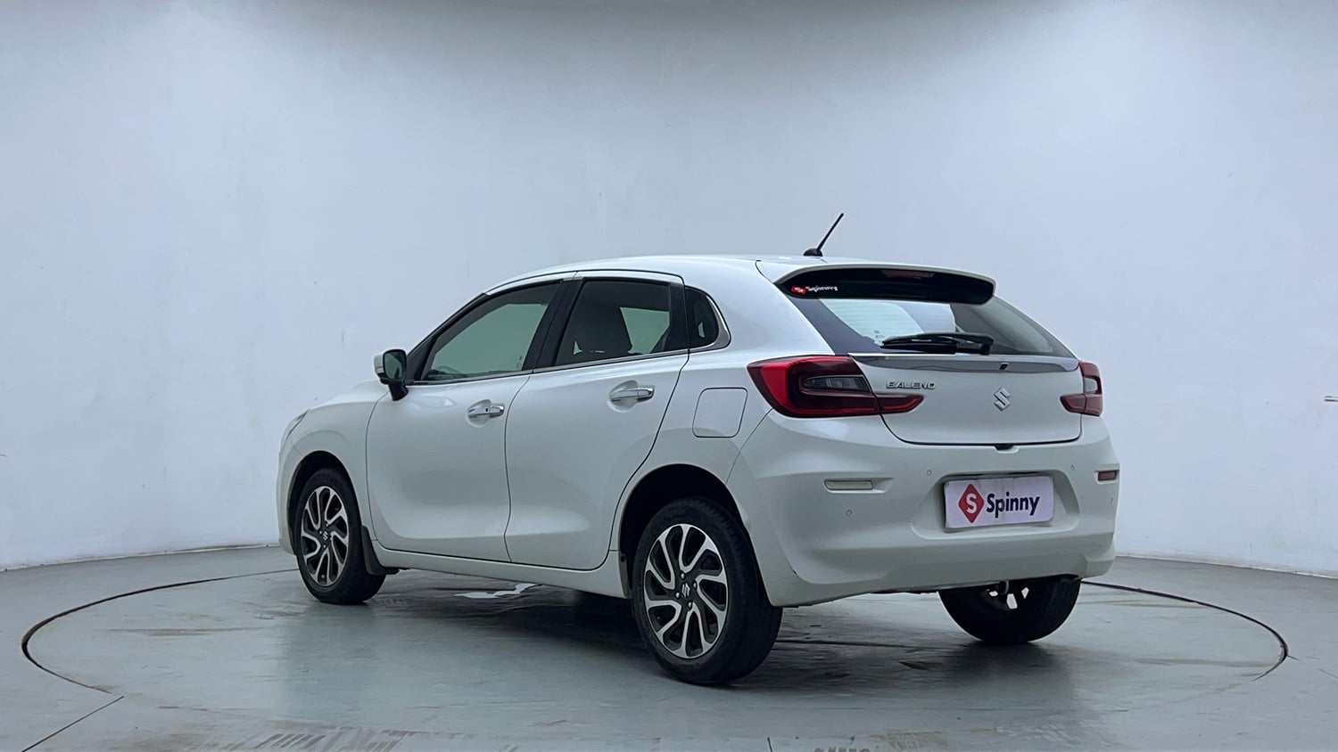 Used 2022 Maruti Suzuki Baleno Alpha MT Petrol Manual exterior LEFT REAR CORNER VIEW