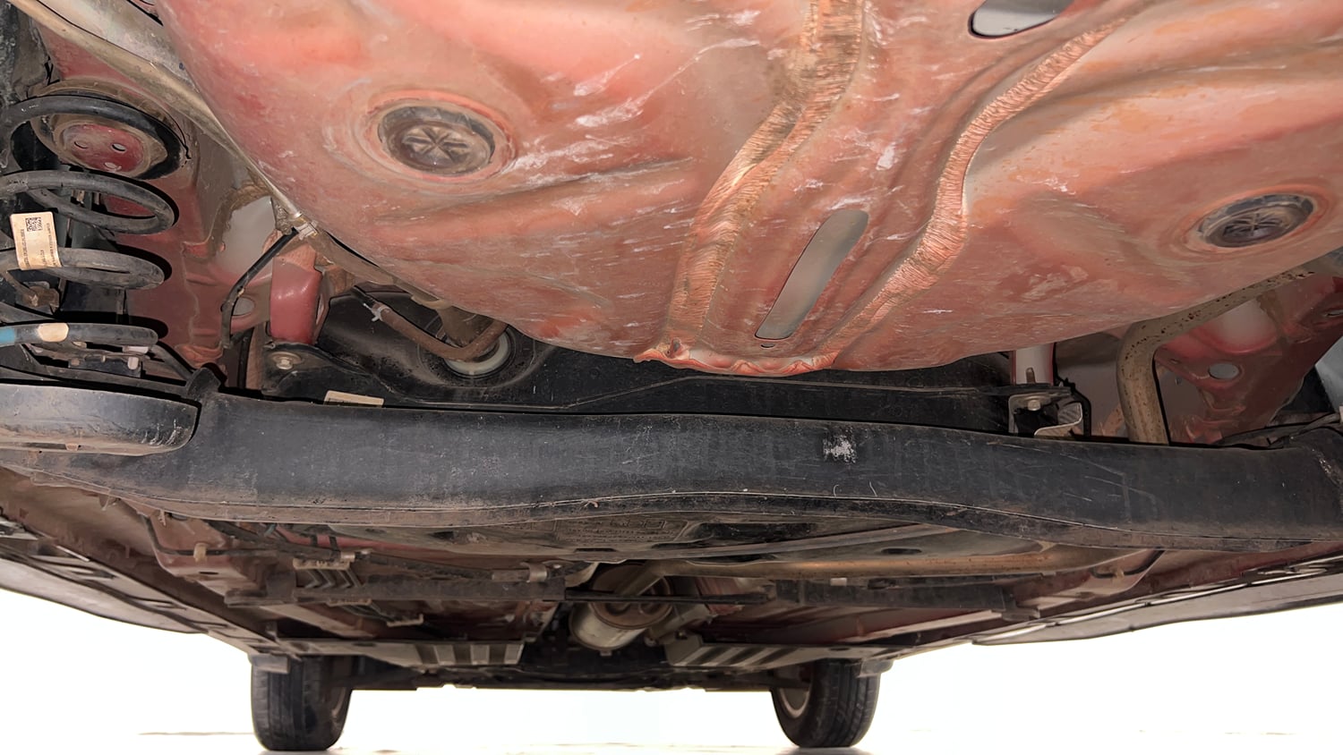 Used 2024 Maruti Suzuki Fronx Delta Plus 1.2L MT Petrol Manual extra REAR UNDERBODY VIEW (TAKEN FROM REAR)