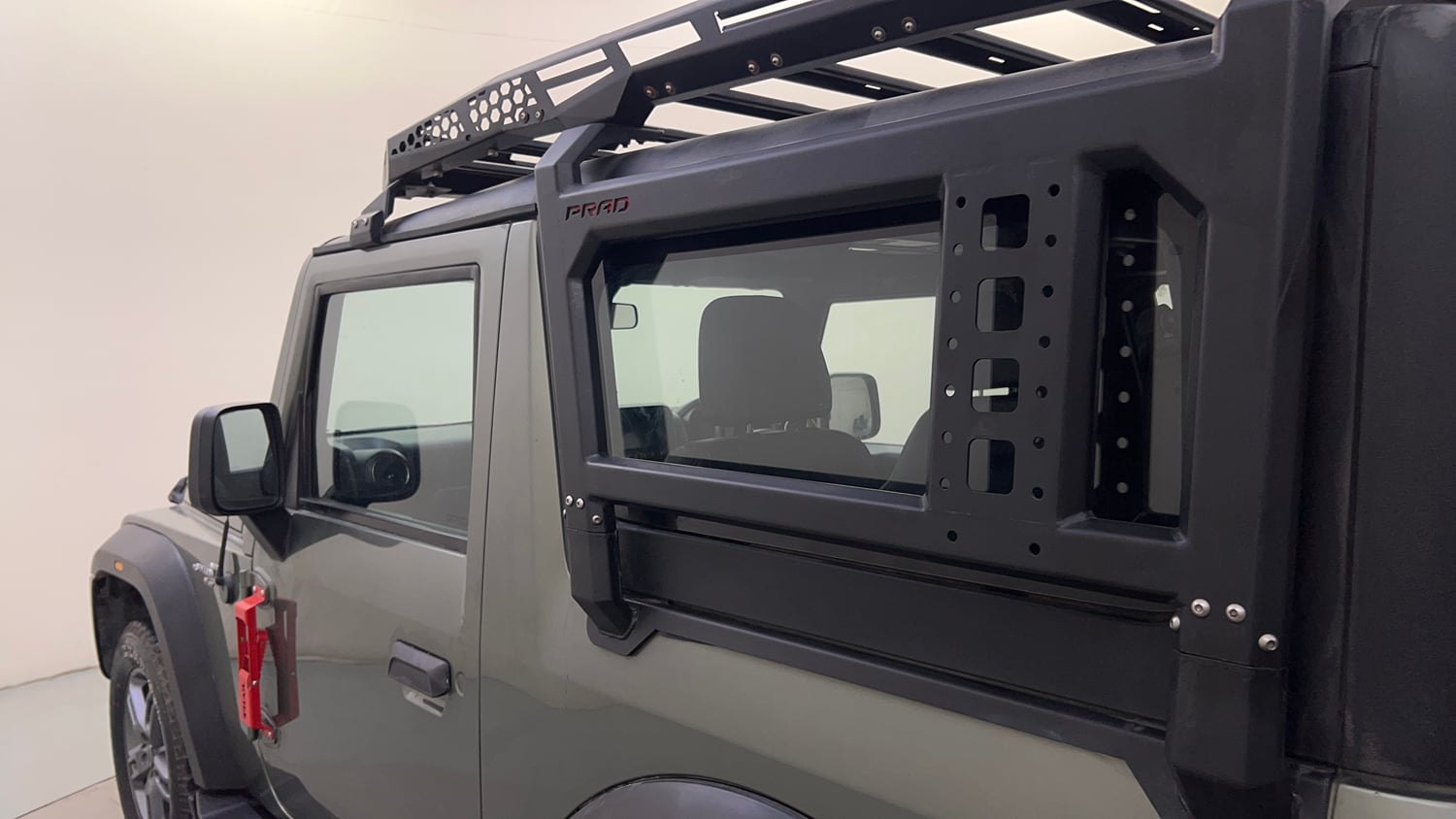 Used 2021 mahindra Thar LX Hard Top Petrol MT 4WD Petrol Manual interior LEFT REAR DOOR OPEN VIEW