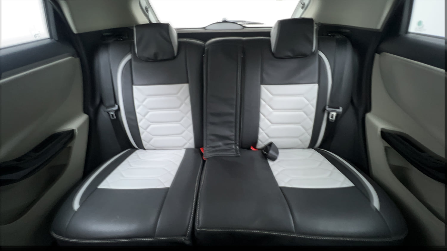 Used 2021 Tata Nexon XZA Plus Diesel Diesel Automatic interior REAR SEAT CONDITION VIEW