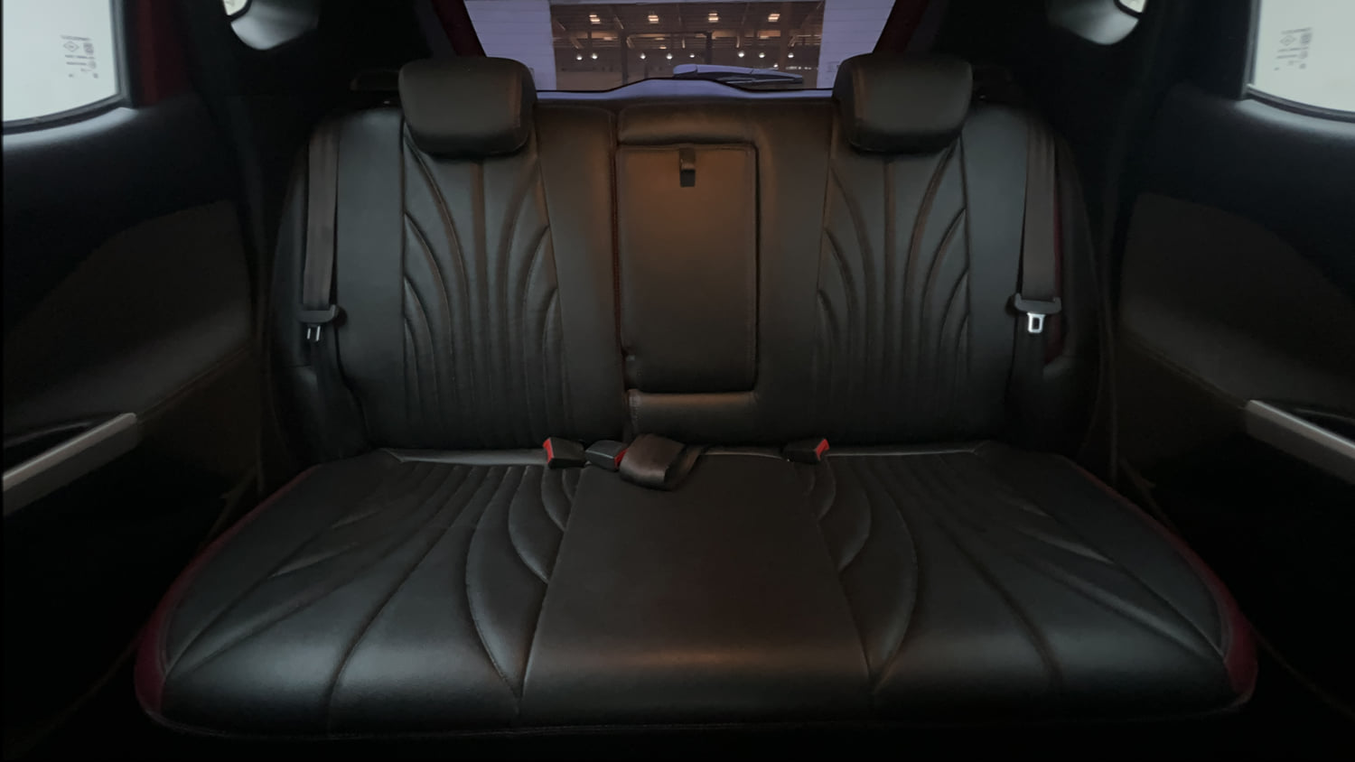Used 2024 Nissan Magnite XV Premium Turbo CVT Dual Tone Petrol Automatic interior REAR SEAT CONDITION VIEW
