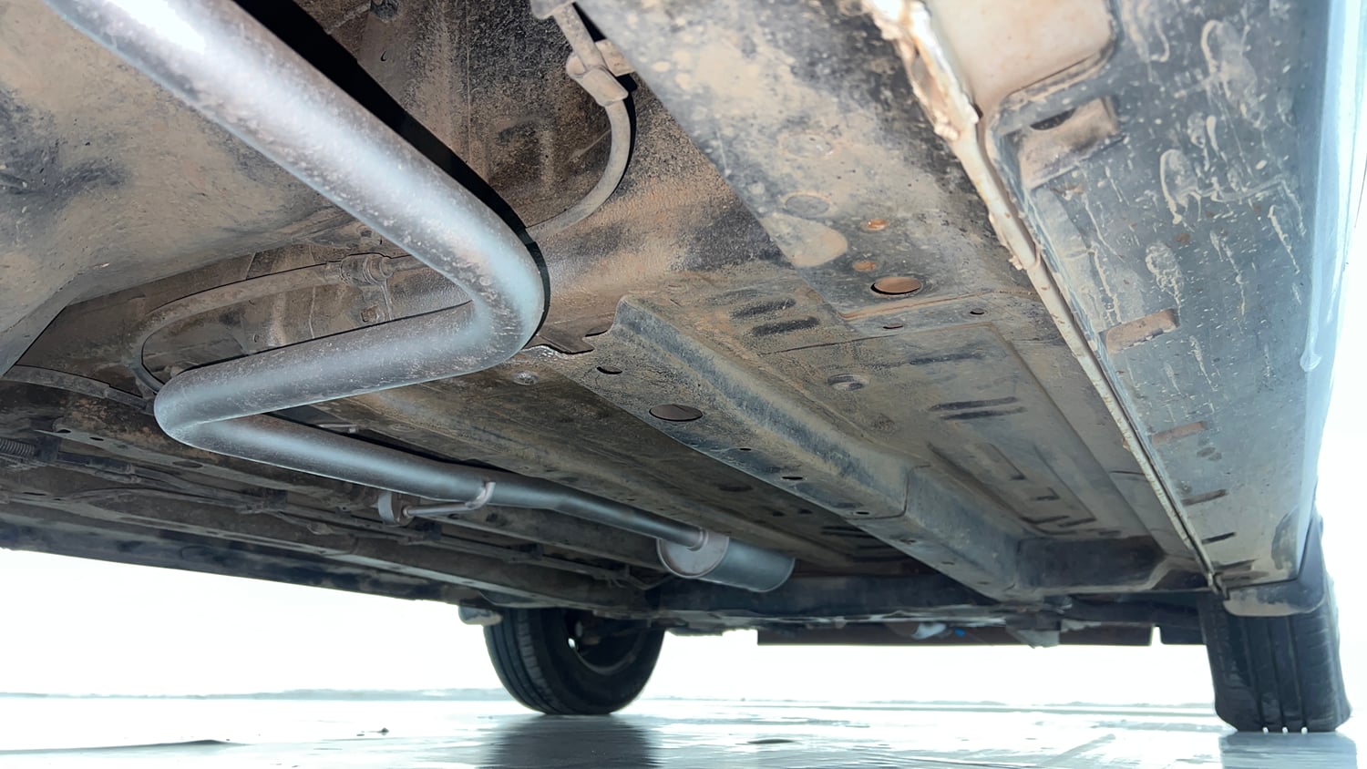 Used 2023 Tata Punch Pure MT Petrol Manual extra REAR RIGHT UNDERBODY VIEW