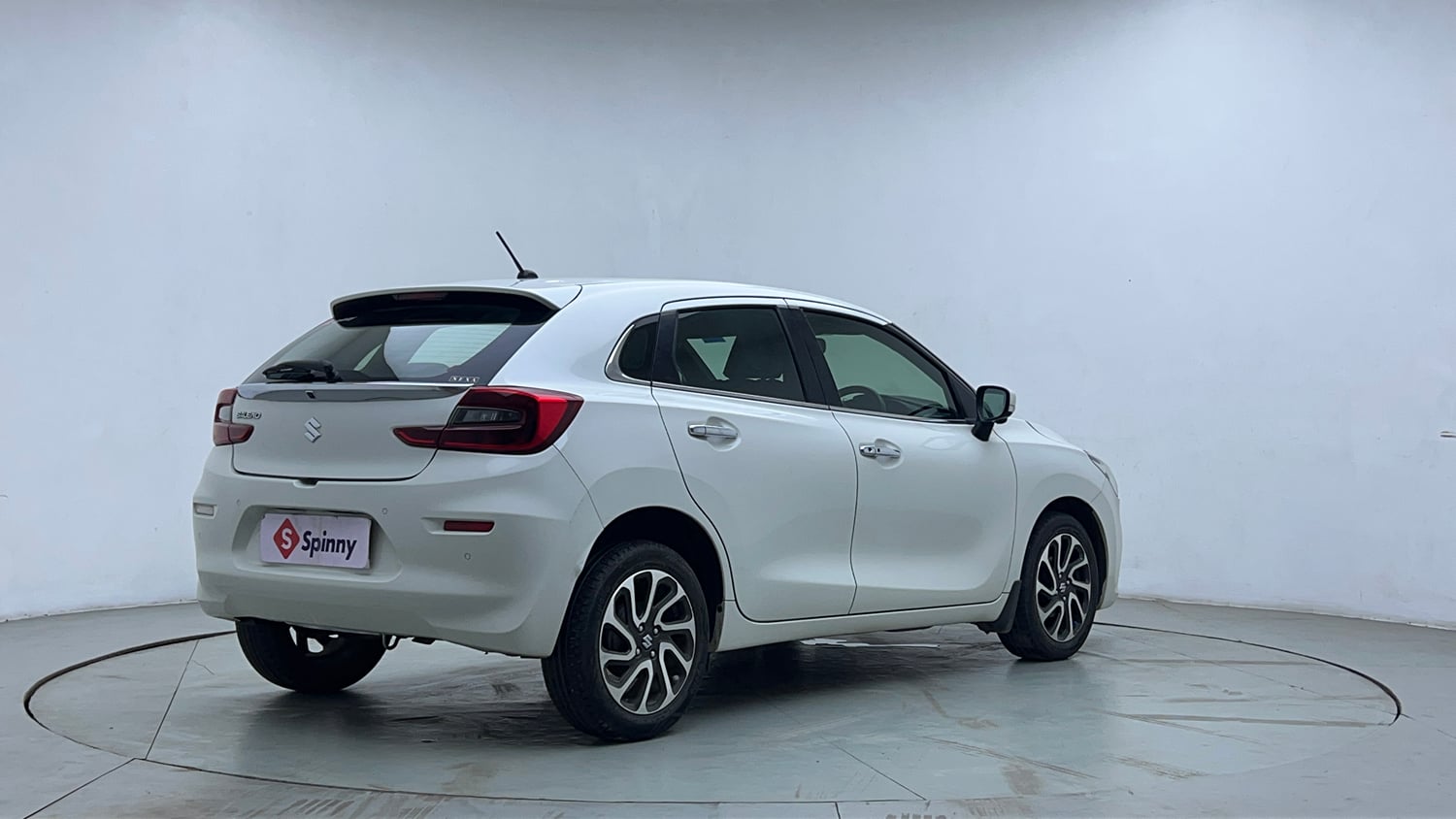 Used 2022 Maruti Suzuki Baleno Alpha MT Petrol Manual exterior RIGHT REAR CORNER VIEW