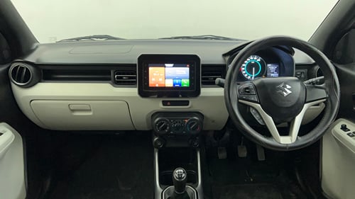 Used 2024 Maruti Suzuki Ignis Zeta 1.2 MT Petrol Manual interior DASHBOARD VIEW