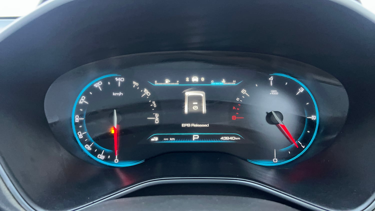 Used 2020 MG Motors Hector Sharp 1.5 DCT Petrol Petrol Automatic interior CLUSTERMETER VIEW
