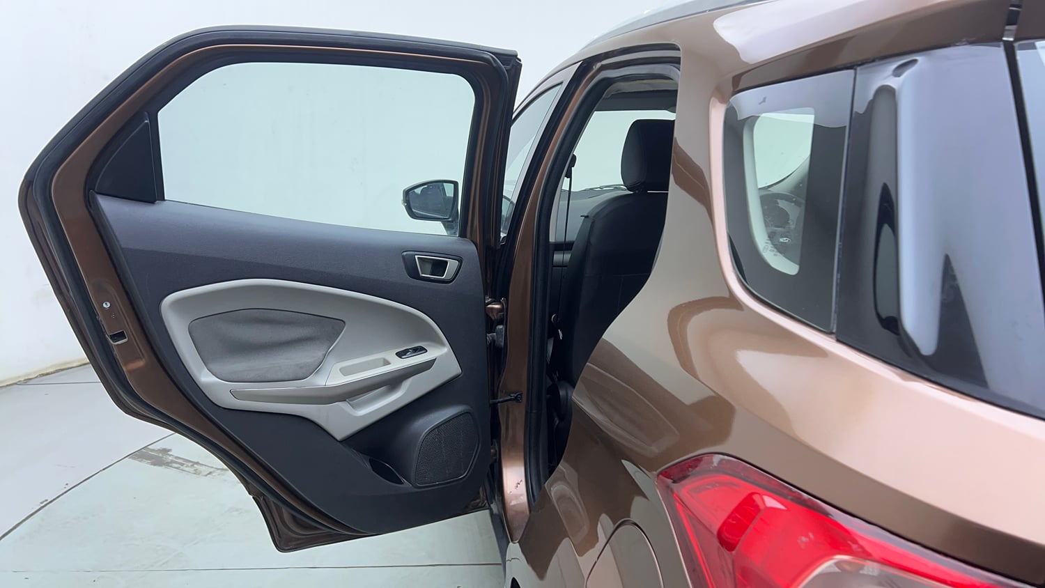 Used 2016 Ford EcoSport Titanium 1.5L Ti-VCT AT Petrol Automatic interior LEFT REAR DOOR OPEN VIEW