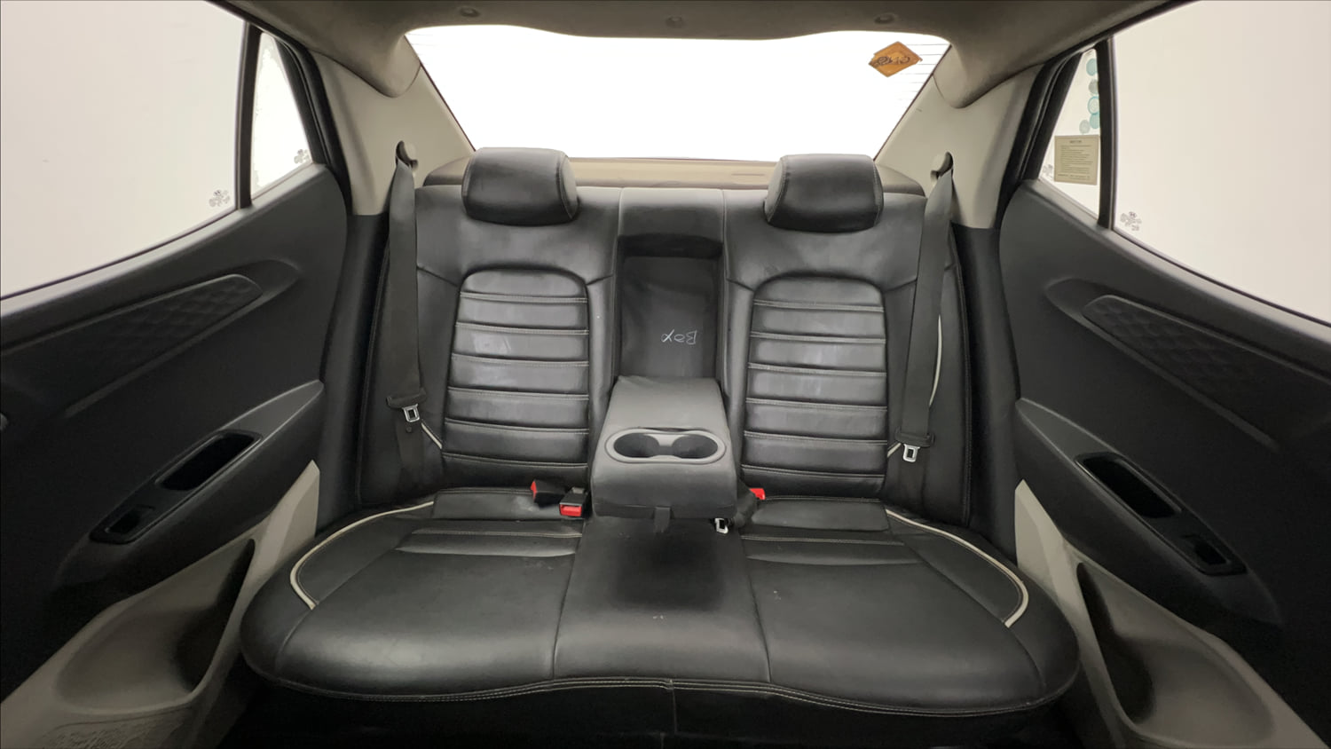 Used 2023 Hyundai Aura SX 1.2 CNG Cng Manual interior REAR SEAT CONDITION VIEW
