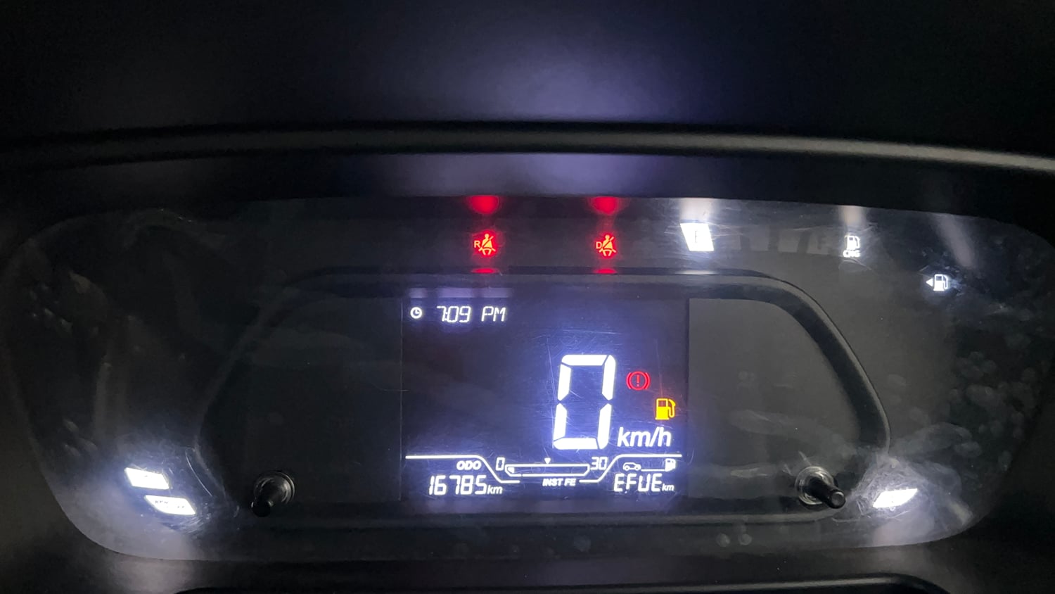 Used 2025 Tata Punch Adventure Plus iCNG Cng Manual interior CLUSTERMETER VIEW