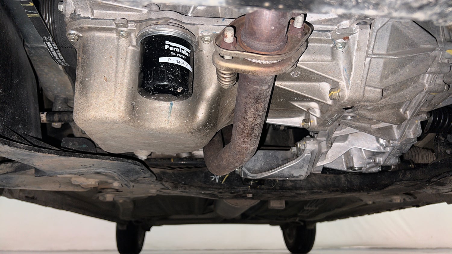 Used 2023 Maruti Suzuki Ignis Zeta 1.2 AMT Petrol Automatic extra FRONT LEFT UNDERBODY VIEW